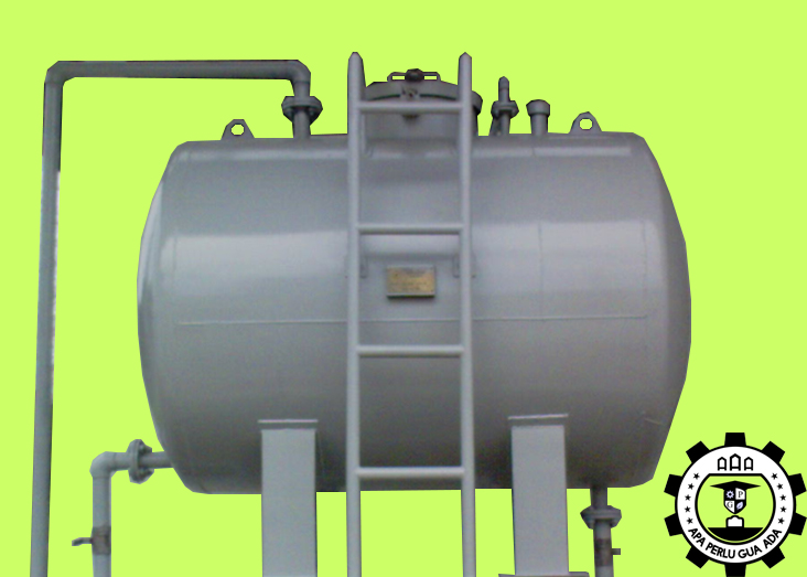 Fabrikasi Pembuatan Tangki Minyak Bakar (Daily Fuel Tank)