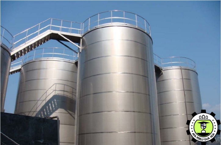 Jasa Fabrikasi Beverage Storage Tank Tangki Stainless Steel