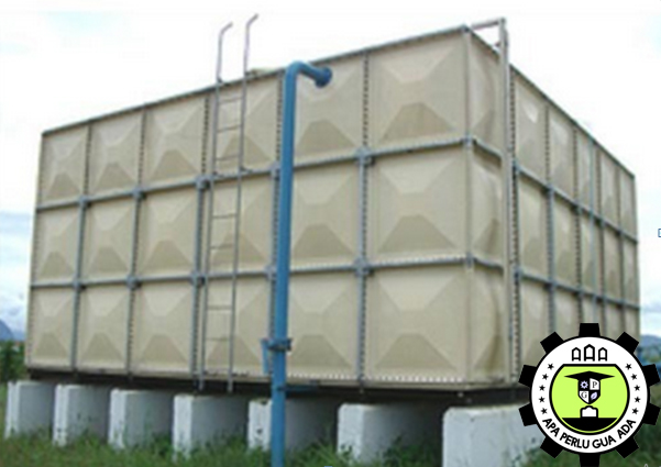 Foto Fiber Panel Water Storage Tank